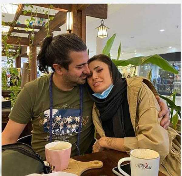 عکس های شیوا طاهری و همسرش