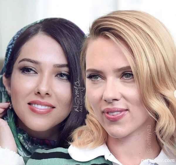 شباهت بازیگران زن ایرانی و خارجی