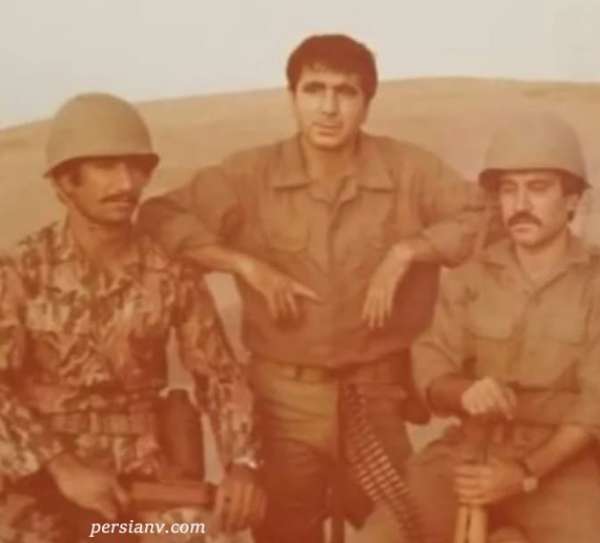سیروس میمنت در دوران جبهه سیروس میمنت در جوانی