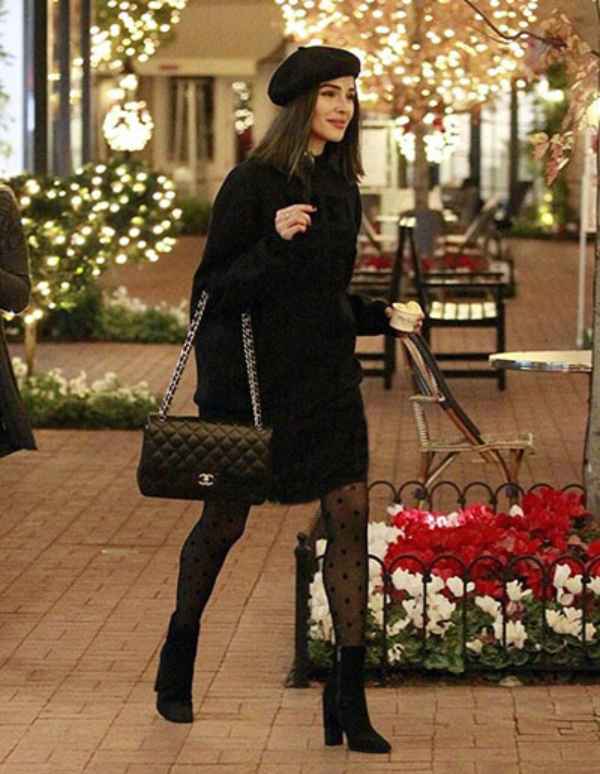 تصویر روز | تیپ اسپورت شیک سانیا سالاری بازیگر گیسو در کافه تیپ سانیا سالاری