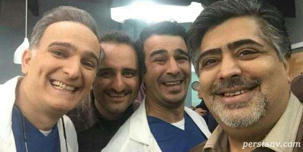 تصویر روز | ست لباس یوسف تیموری و پدرش و شباهت جالب پدر و پسری یوسف تیموری و پدرش