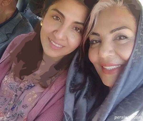 زهره حمیدی و دخترش