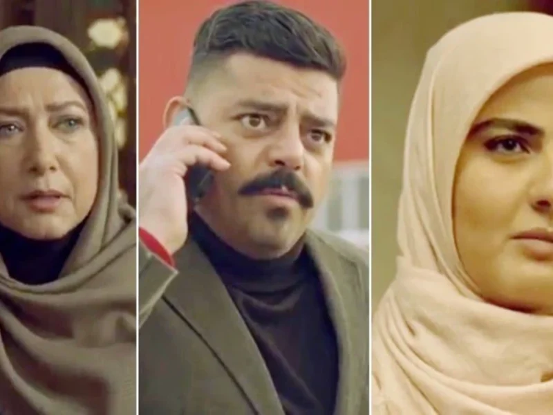گریم متفاوت مریم موسویان و پویا امینی در پشت صحنه سریال آتش سرد