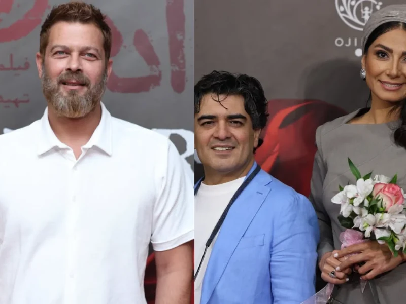 فیلم «آدم‌فروش»و مهمانان در اکران خصوصی؛ پردیس کوروش