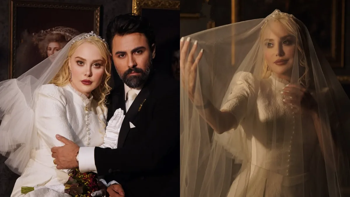 عکس شب یلدا ۱۴۰۴: اولین شب چله آرام جعفری و بابک انصاری در خانه زیبا و دلنشینشان