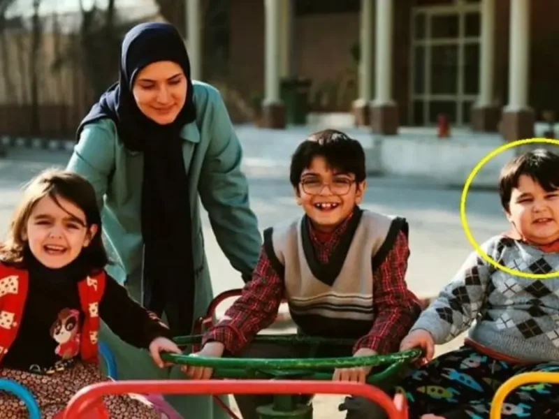تغییر چهره با حال آریا نرج آبادی رسول کوچولو سریال بچه مهندس