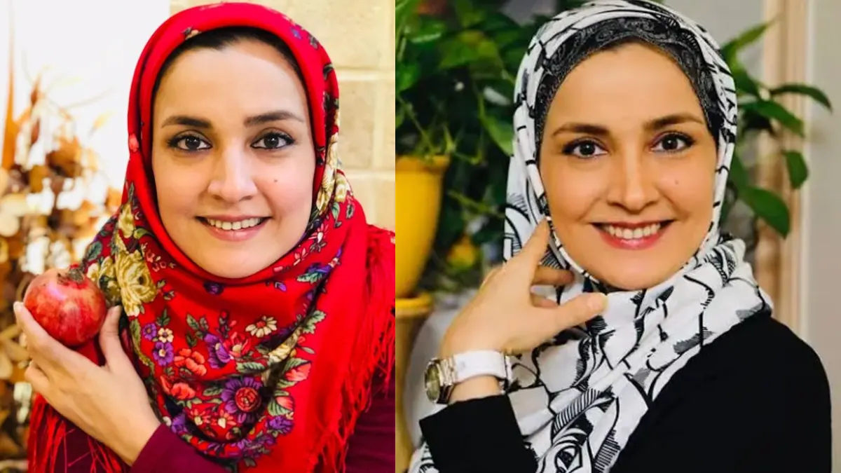 استایل آزاده آل ایوب مجری خاله نرگس متفاوت با ظاهرش در تلویزیون