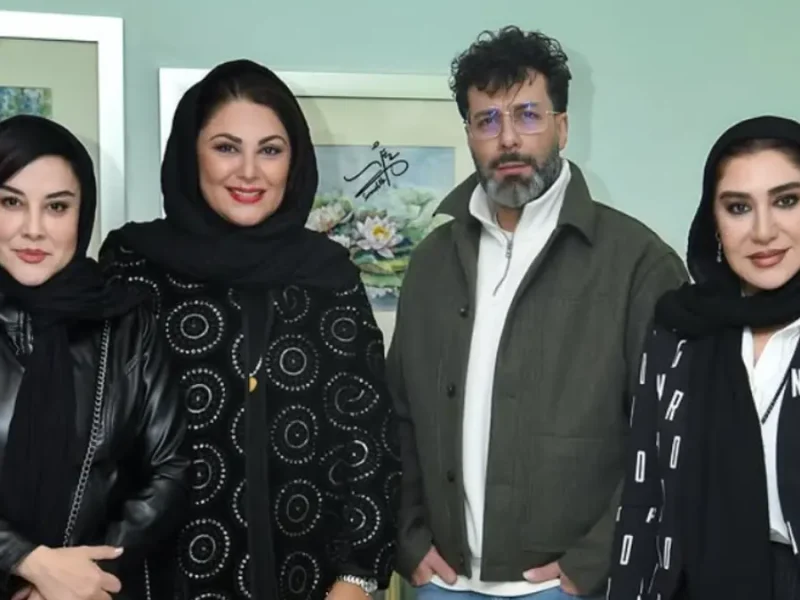 استایل جذاب «آشا محرابی و لاله اسکندری» در کنار همکاران