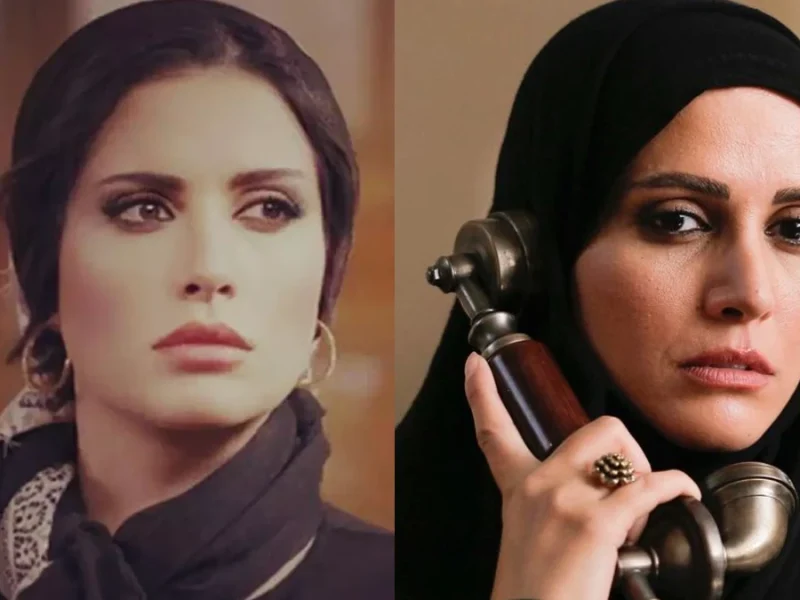 چهره بدون گریم «آن ماری سلامه» بازیگر لبنانی سریال نجلا