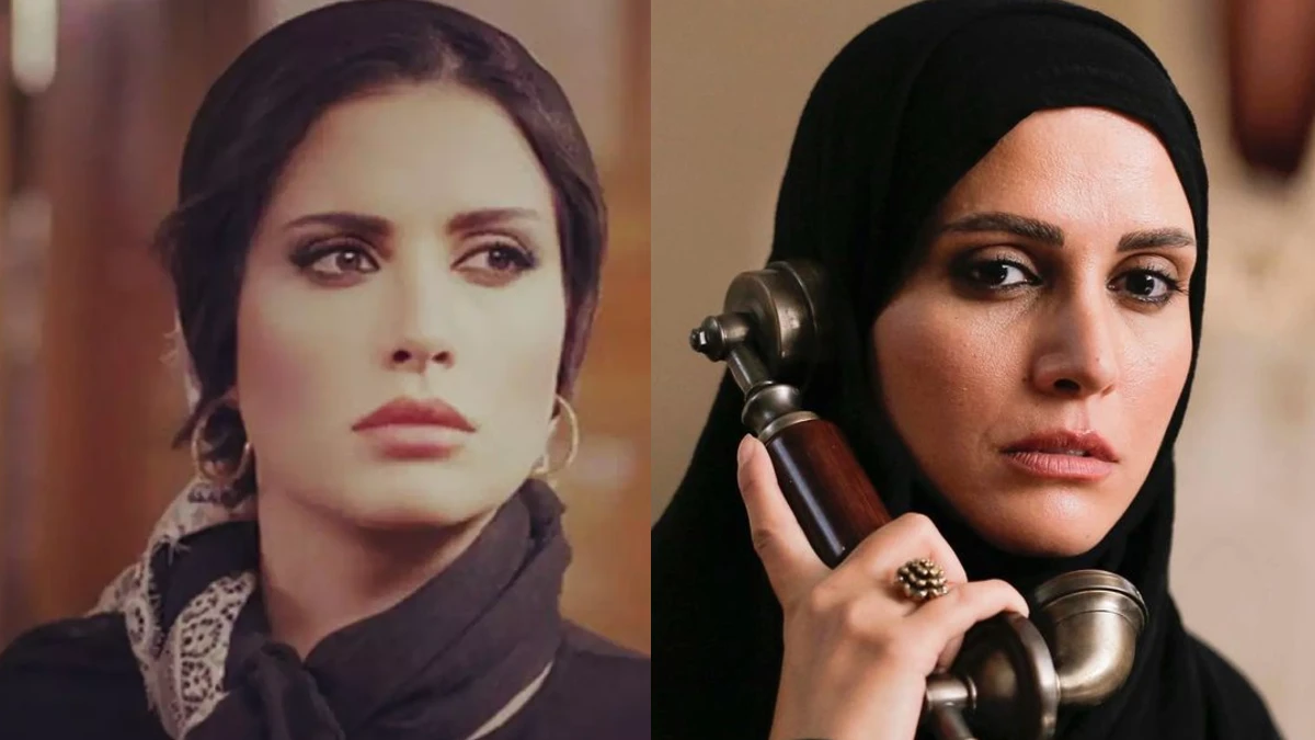 چهره بدون گریم «آن ماری سلامه» بازیگر لبنانی سریال نجلا
