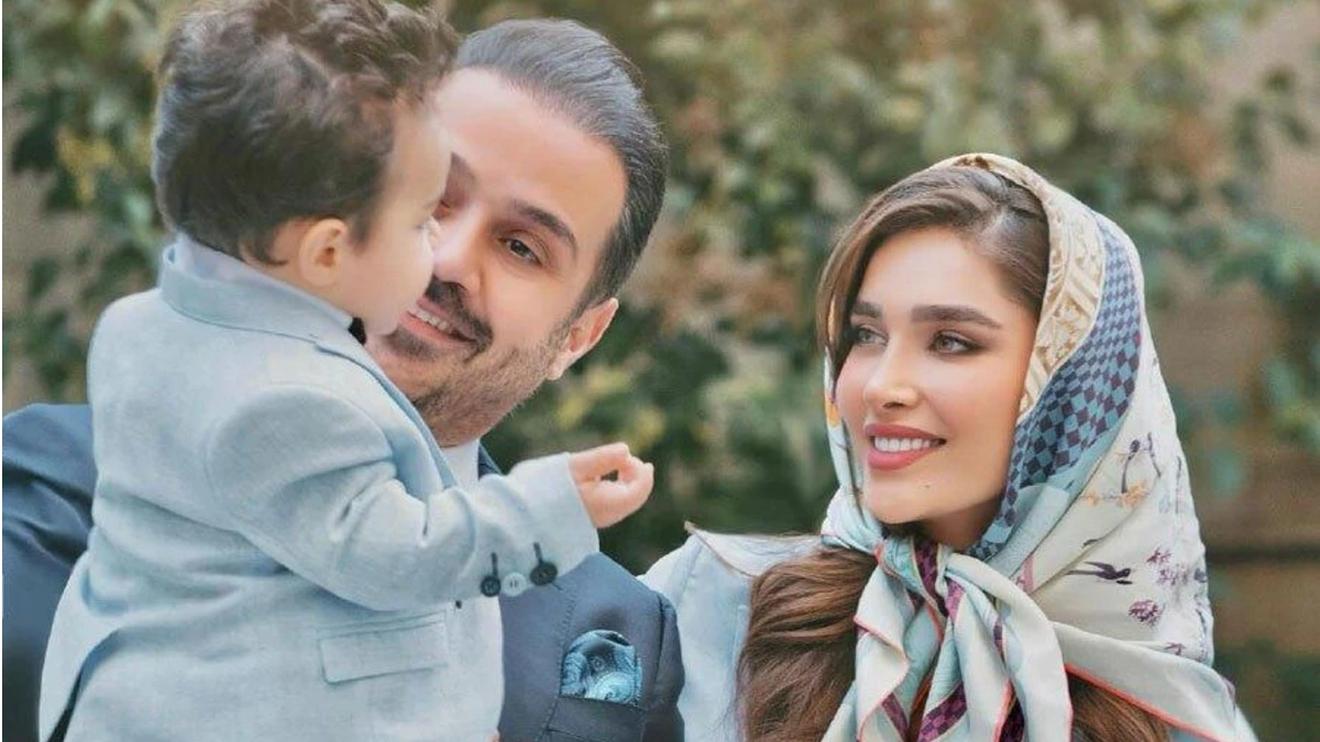 آناشید حسینی و پسر پرجنب و جوشش