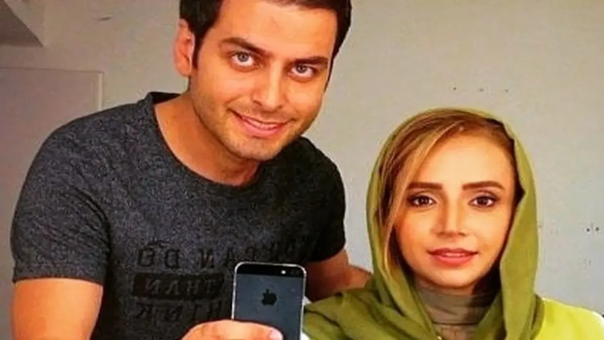 عکس آرزو و محمدعلی سریال آنام در جشن تولد 8 سالگی‌اش دهۀ 60