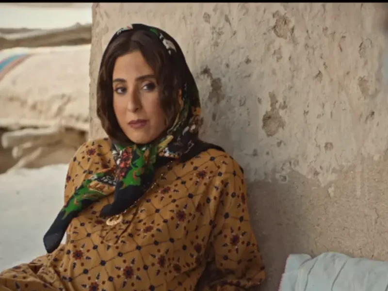 تغییر چهره "آناهیتا افشار" در اولین نمایش فیلم «خاتی» در چهل و سومین جشنواره فیلم فجر