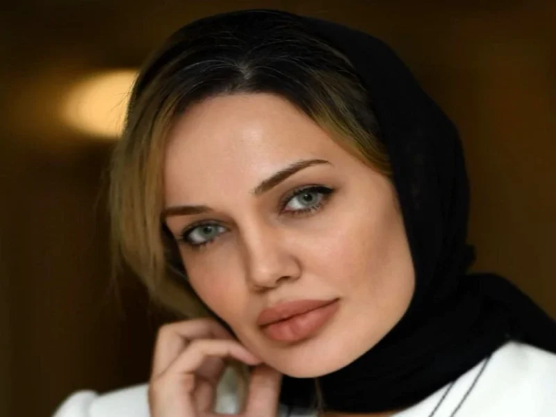 نسخه بدلی و ایرانی «آنجلینا جولی» و بهاره رهنما در یک مراسم
