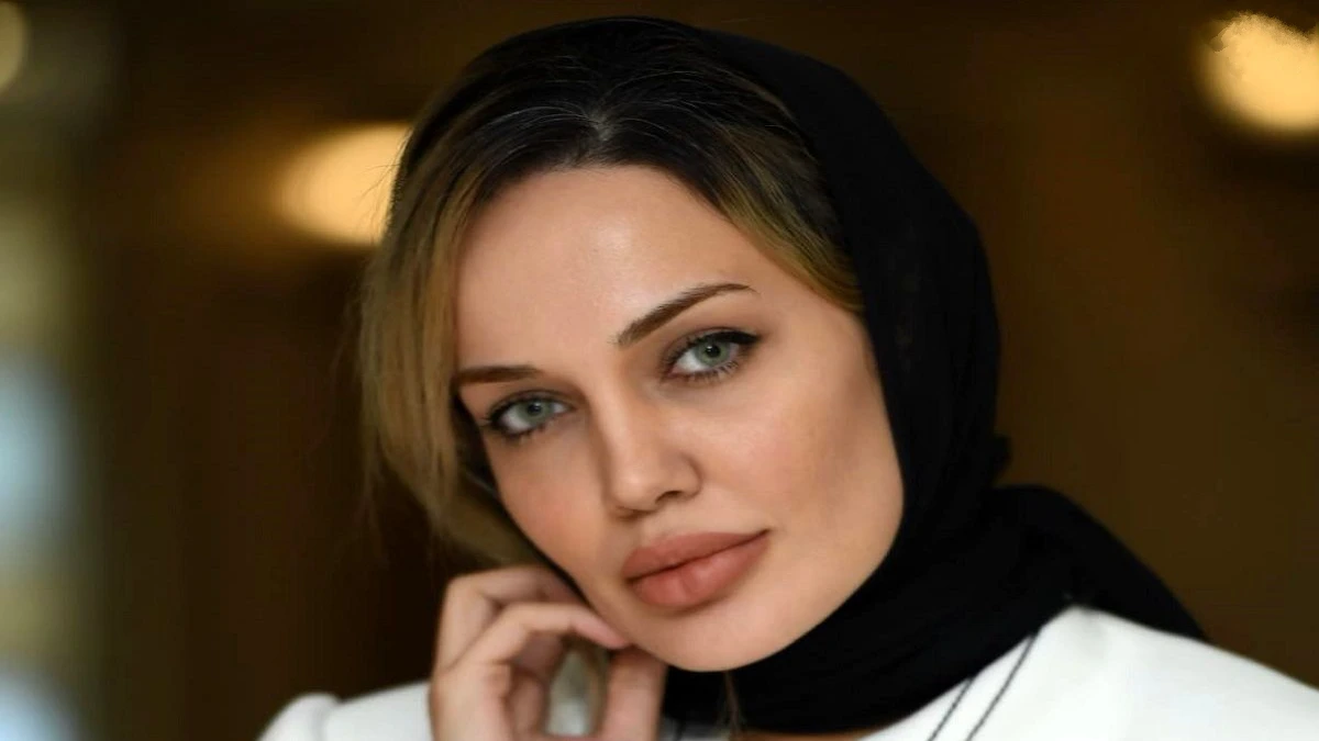 نسخه بدلی و ایرانی «آنجلینا جولی» و بهاره رهنما در یک مراسم