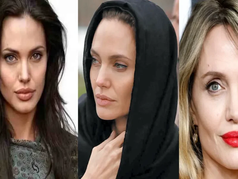 آنجلینا جولی در 25 سالگی و بعد بردن جایزه گلدن گلوب