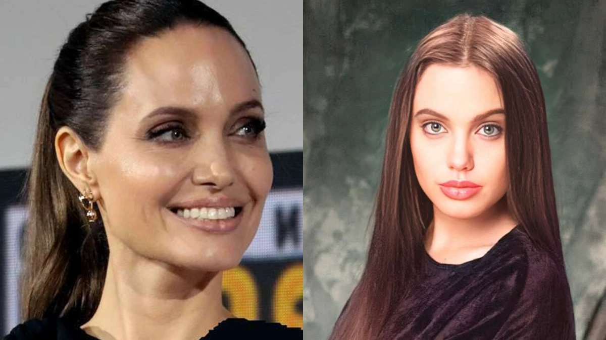 آنجلینا جولی در هالیوود سال 1378