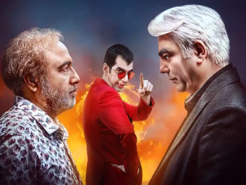 عکس ترسناک عسل سریال اجل معلق در پشت صحنه