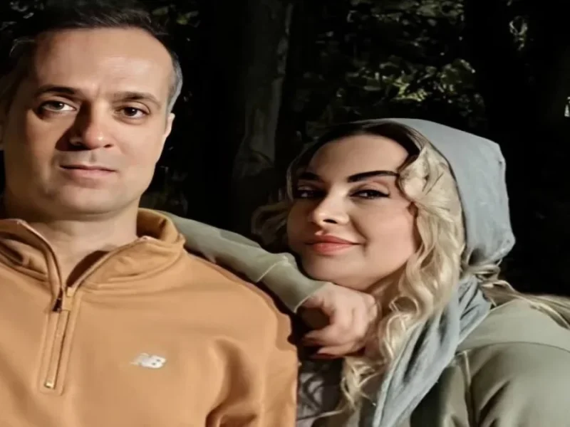 جدیدترین عکس «احمد مهران‌فر» و همسرش در ویلاشون