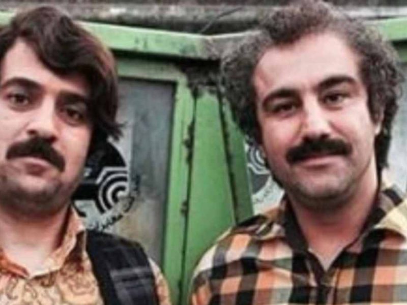 احمد مهران‌فر «ارسطو» با گریم در پشت صحنه پایتخت 7
