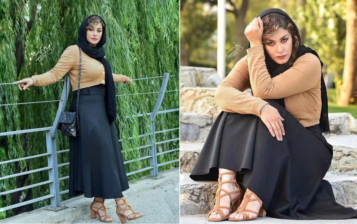 تصویر روز | رونمایی از استایل جدید و تکان دهنده بهار قاسمی استایلبهارقاسمی 3.webp