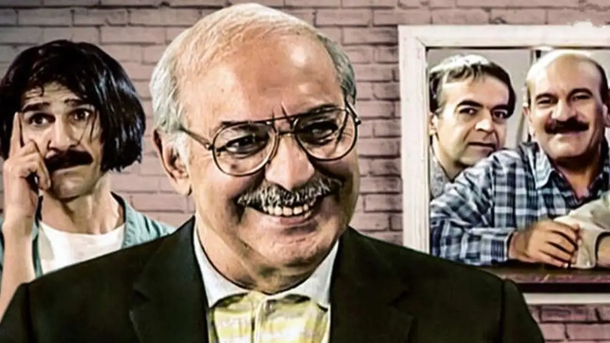 عکس قدیمی مدیر آژانس دوستی در حال دوچرخه سواری در کنار علی نصیریان سال 1355