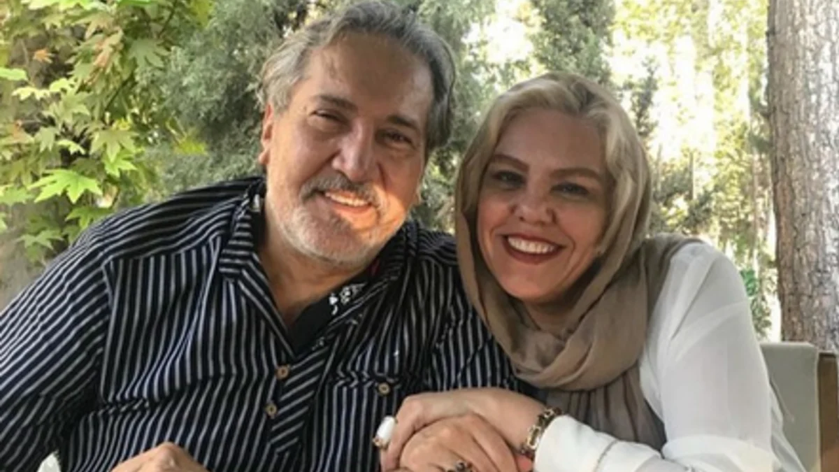 عکس ذوق زدگی عجیب افسانه چهره آزاد در روز عروسی با شوهر بازیگرش