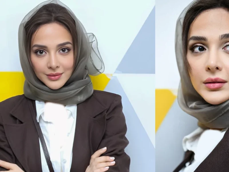 استایل جذاب المیرا دهقانی در پردیس سینمایی باغ کتاب