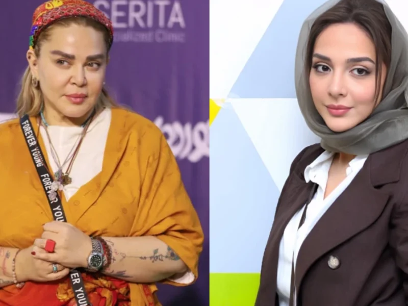 بهاره رهنما و المیرا دهقانی در اکران خصوصی
