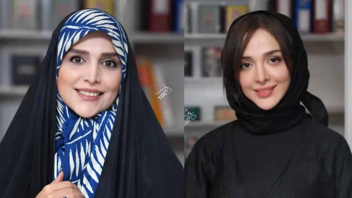 تصویر روز | چهره پربیننده «المیرا دهقانی و مژده لواسانی» در یک جشن امضاء چهره پربیننده «المیرا دهقانی و مژده لواسانی» در یک جشن امضاء