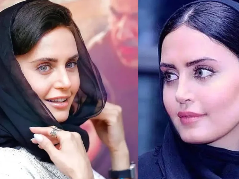 سلفی جذاب الناز شاکردوست در طبیعت