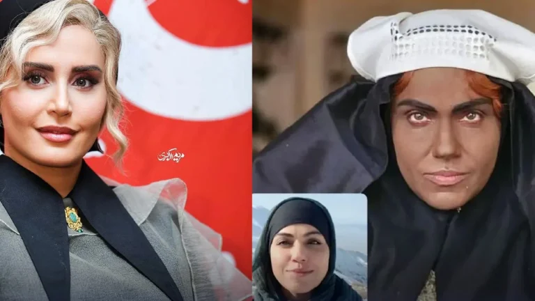 سلفی دایه‌سیاه بامداد خمار و الناز شاکردوست در طبیعت