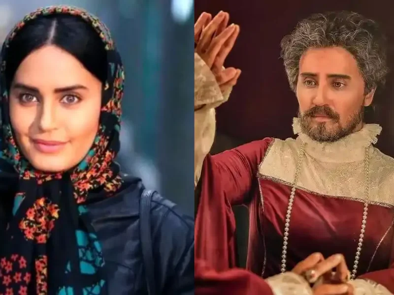 عکسهای الناز شاکردوست با گریم کامل مردانه در «کج پیله» تحول شوکهکننده