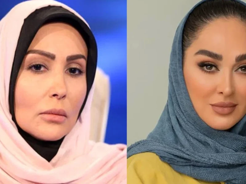 تغییر چهره اساسی از پرستو صالحی و الهام حمیدی