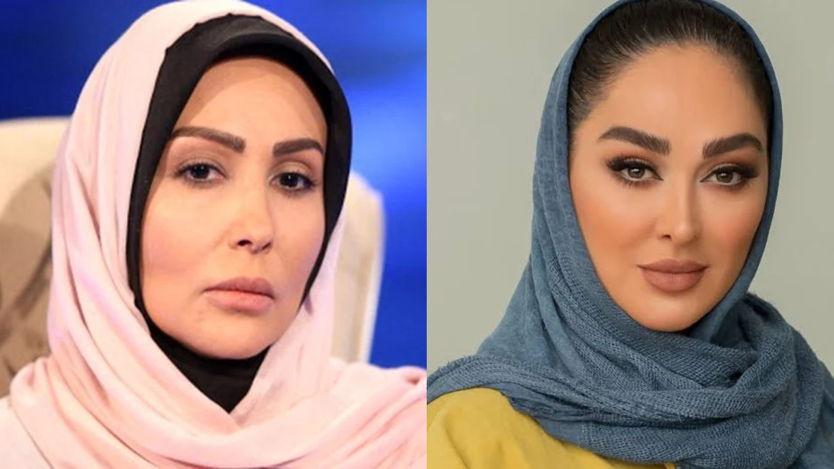 تغییر چهره اساسی از پرستو صالحی و الهام حمیدی