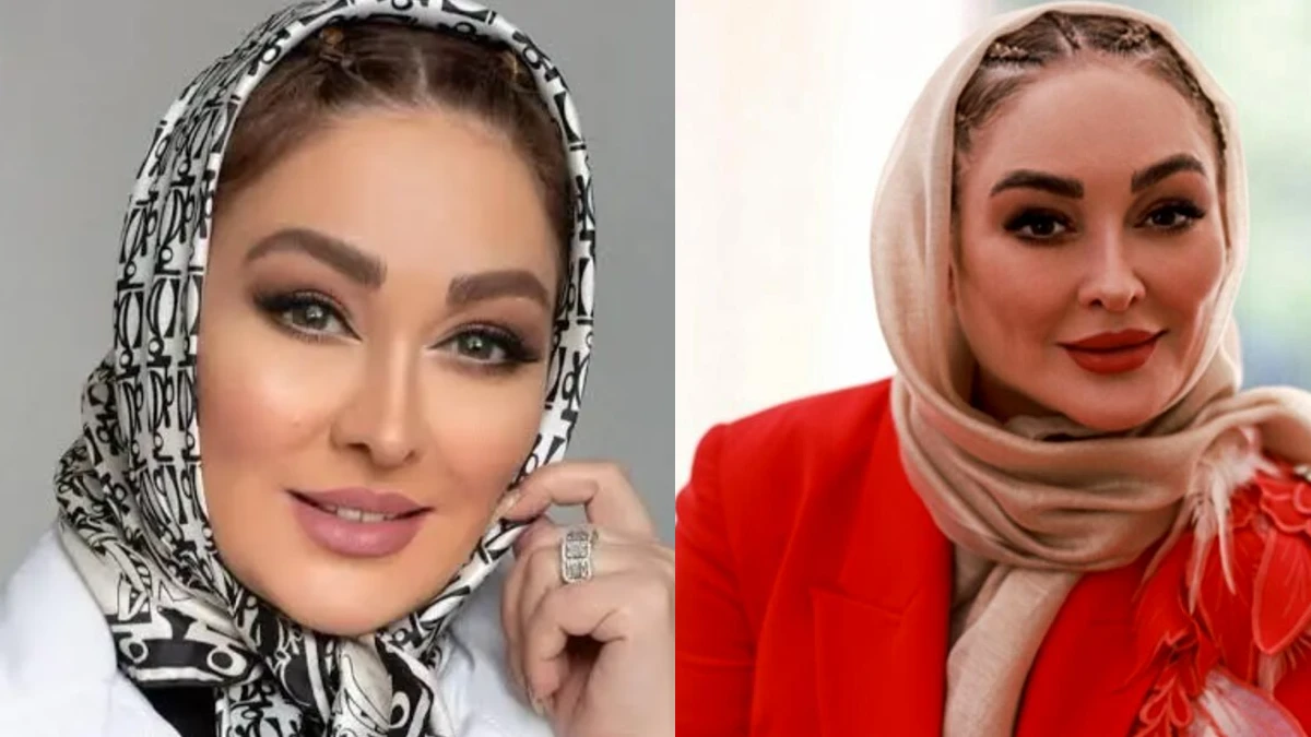 سلفی تازه و دو نفره الهام حمیدی بازیگر یوسف پیامبر با همسرش