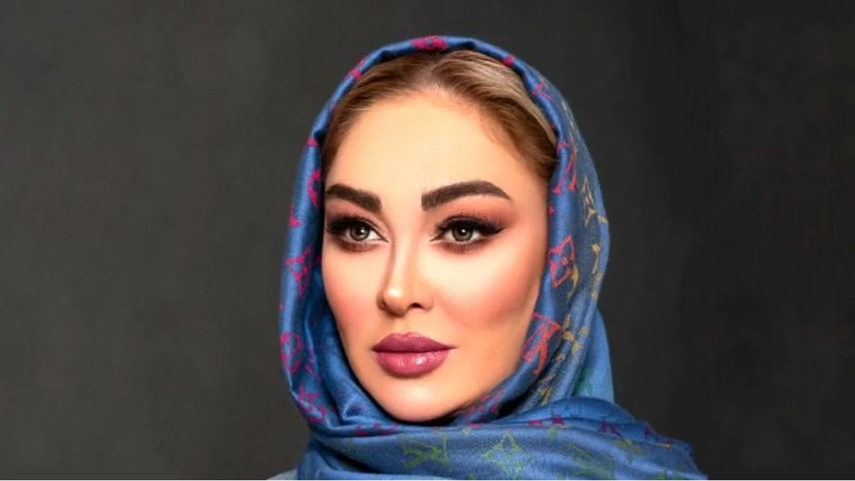 استایل متفاوت الهام حمیدی با کت و شلوار و کلاه