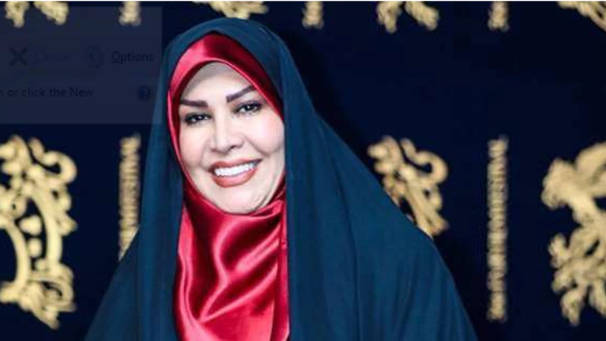 عکس خانم مجری چادری بعد از طلاق چادرش را برداشت و مدل شد