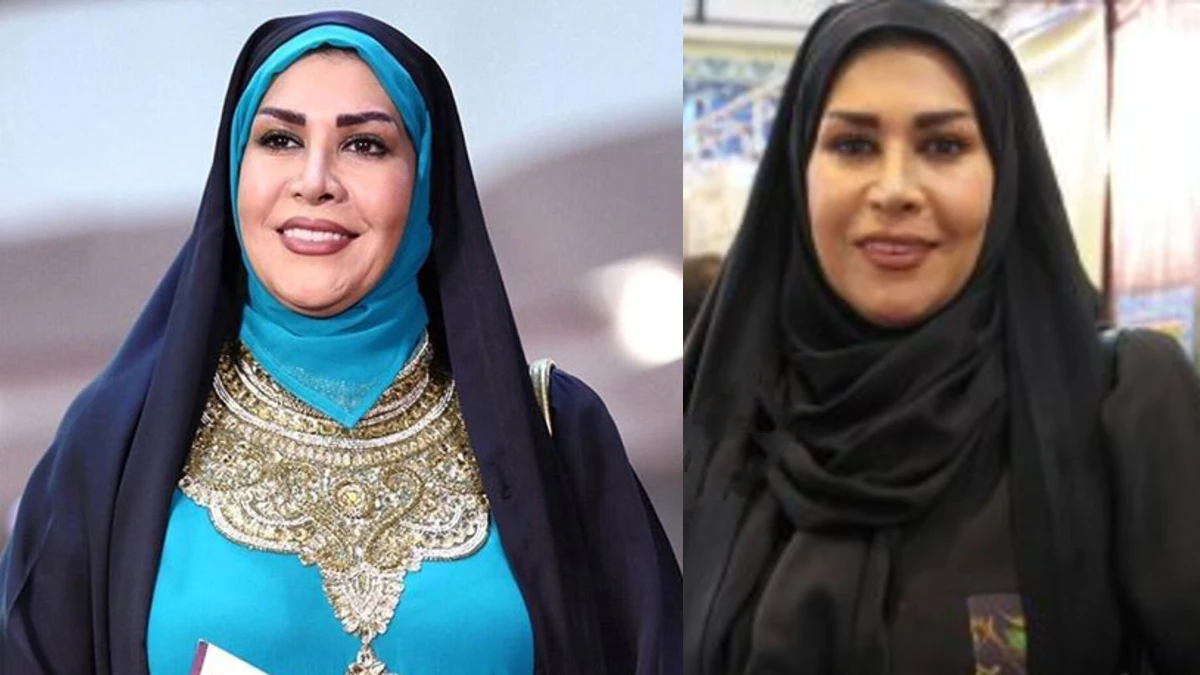الهام صفوی زاده مجری سابق به خانه بر می گردیم به همراه مادر و دخترش