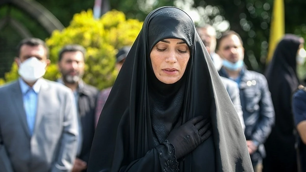 الهام چرخنده از مادر شوهرش جوانش رونمایی کرد!