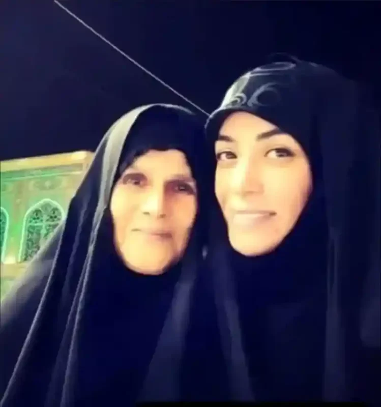 تصویر روز | رونمایی از مادر شوهر الهام چرخنده؛ چقدر جوان هست الهامچرخنده 1