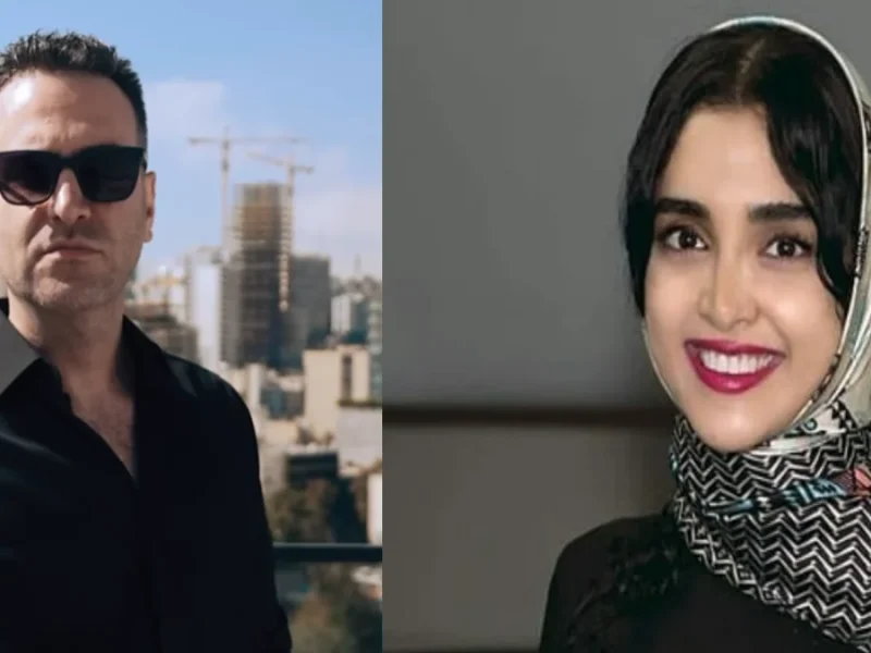 استایل شیک و جدید "الهه حصاری" و هوتن شکیبا در یک قاب زیبا