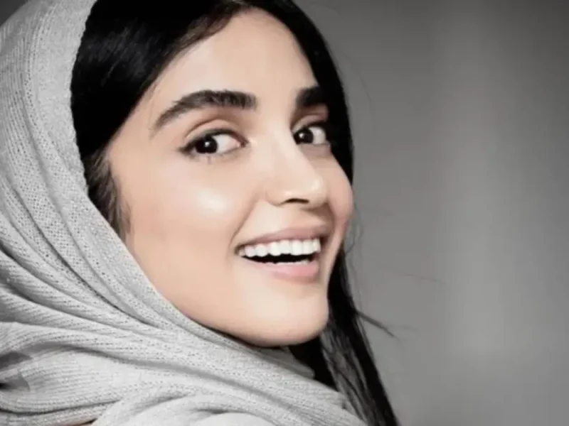 نمایی هنری از چهره دیدنی و زیبای الهه حصاری