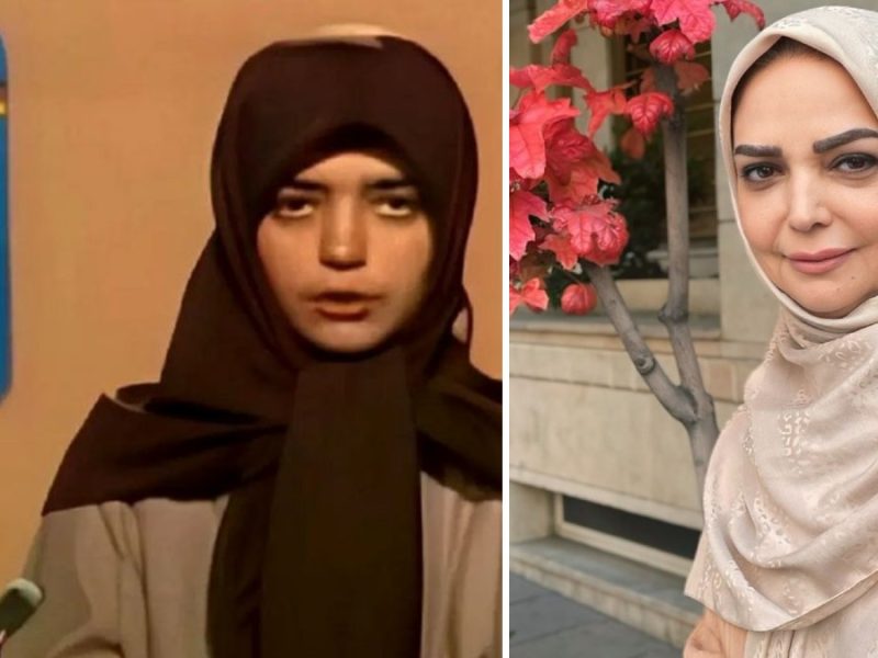 تیپ شاد مجری محبوب دهه ۶۰ در یک مراسم