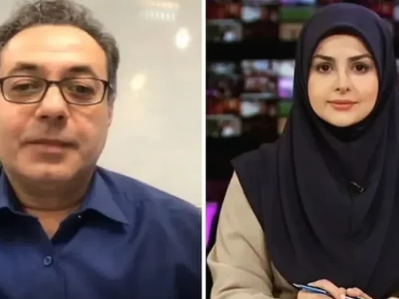 تصویر روز | امید قالیباف «گوینده خبر» در کنار همسر همکارش شعله رزمجو امید قالیباف «گوینده خبر» در کنار همسر همکارش شعله رزمجو