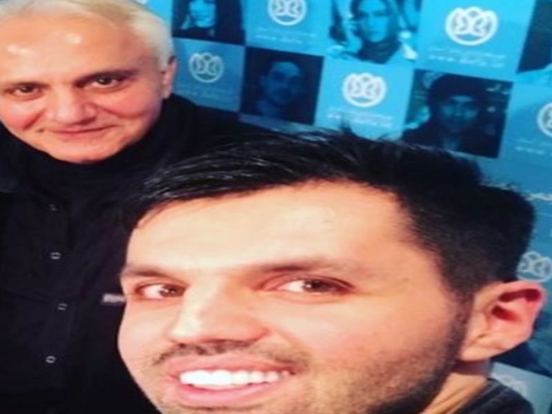 عکس جذاب امید معلم به همراه همسر و مادرش آذر معماریان در کنسرت «گرشا رضایی»