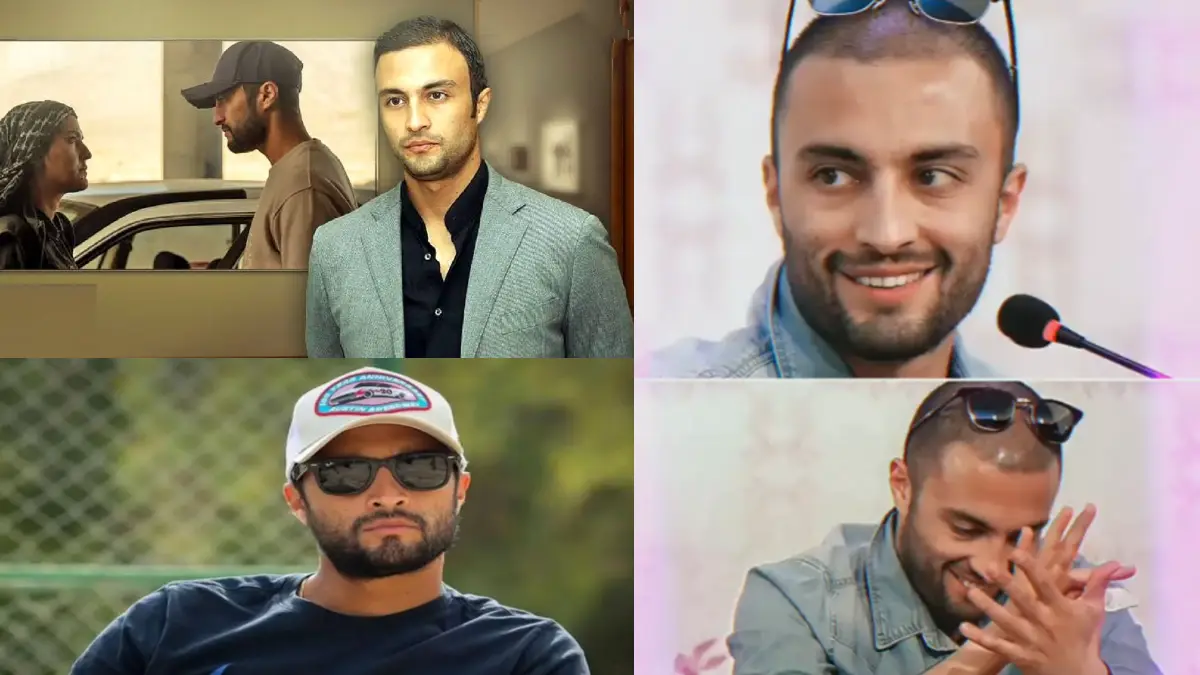 عکس چهره بانمک امیر جدیدی در کودکی کنار خانواده