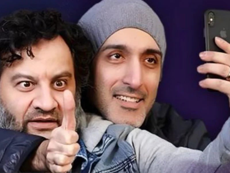 چهره دیدنی امیرمهدی ژوله و مهراب قاسم‌خانی در دهه 80