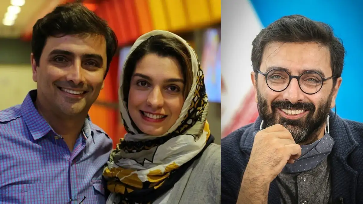 ترسیدن امین زندگانی از بغل کردن خانم هوادار