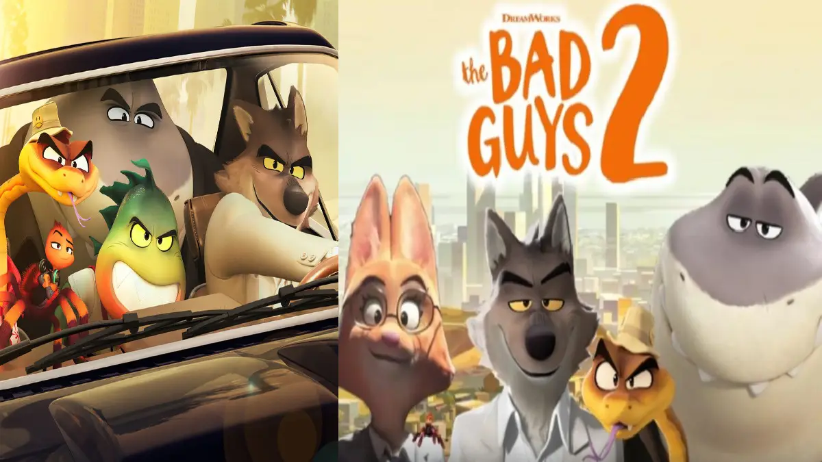 انیمیشن جدید The Bad Guys ۲ منتشر شد